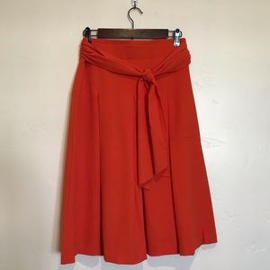 Orange skirt